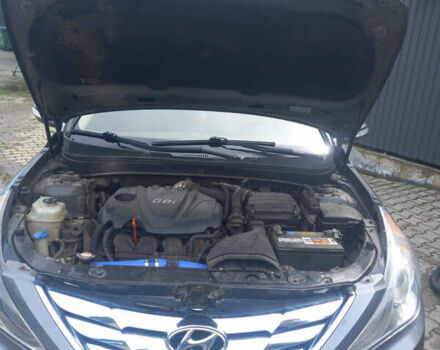 Серый Хендай Соната, объемом двигателя 2 л и пробегом 198 тыс. км за 9500 $, фото 16 на Automoto.ua