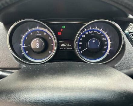 Серый Хендай Соната, объемом двигателя 2 л и пробегом 277 тыс. км за 6500 $, фото 15 на Automoto.ua