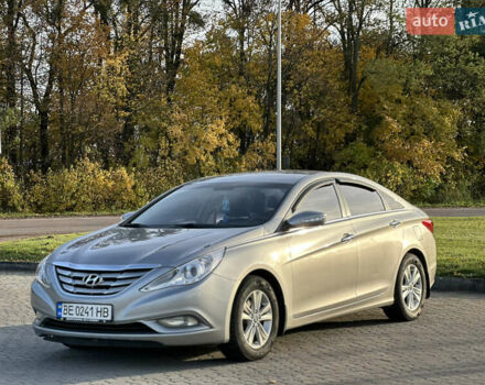 Сірий Хендай Соната, об'ємом двигуна 2 л та пробігом 265 тис. км за 7200 $, фото 1 на Automoto.ua