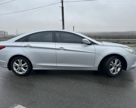 Серый Хендай Соната, объемом двигателя 2.4 л и пробегом 200 тыс. км за 7500 $, фото 3 на Automoto.ua