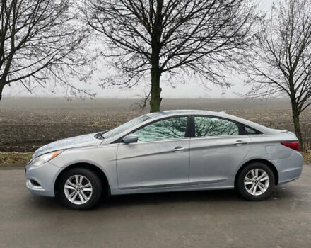 Серый Хендай Соната, объемом двигателя 2.4 л и пробегом 305 тыс. км за 8000 $, фото 2 на Automoto.ua