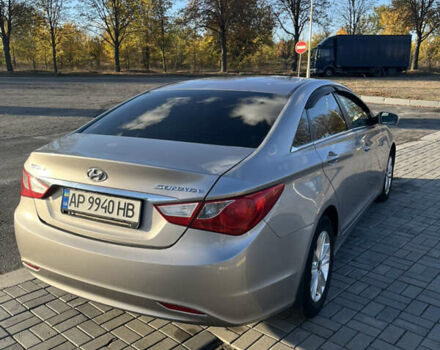 Серый Хендай Соната, объемом двигателя 2 л и пробегом 202 тыс. км за 7800 $, фото 3 на Automoto.ua