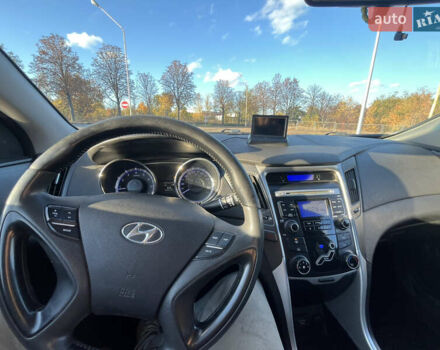 Серый Хендай Соната, объемом двигателя 2 л и пробегом 202 тыс. км за 7800 $, фото 6 на Automoto.ua