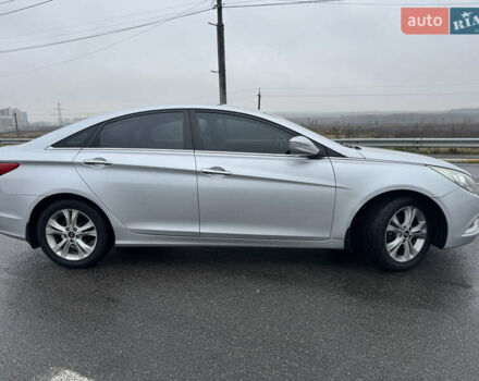 Серый Хендай Соната, объемом двигателя 2.36 л и пробегом 202 тыс. км за 7500 $, фото 5 на Automoto.ua