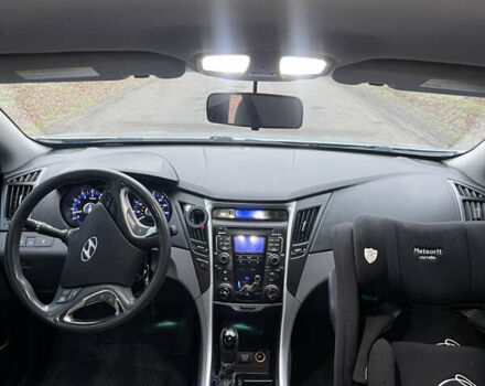 Серый Хендай Соната, объемом двигателя 2.4 л и пробегом 305 тыс. км за 8000 $, фото 13 на Automoto.ua