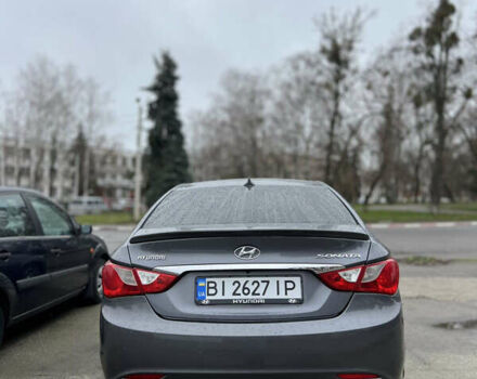 Серый Хендай Соната, объемом двигателя 2.36 л и пробегом 278 тыс. км за 7900 $, фото 2 на Automoto.ua