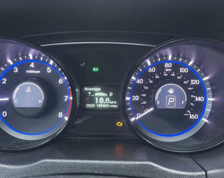 Серый Хендай Соната, объемом двигателя 2.4 л и пробегом 305 тыс. км за 8000 $, фото 16 на Automoto.ua