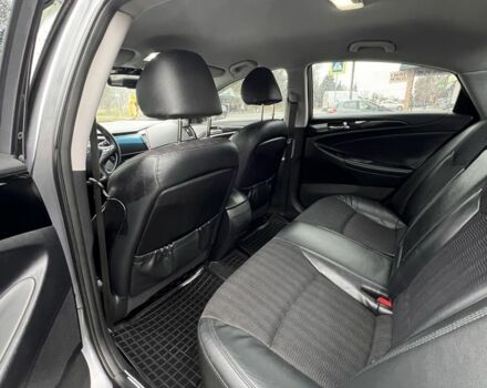 Серый Хендай Соната, объемом двигателя 2.4 л и пробегом 270 тыс. км за 7900 $, фото 12 на Automoto.ua