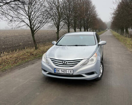 Серый Хендай Соната, объемом двигателя 2.4 л и пробегом 305 тыс. км за 8000 $, фото 11 на Automoto.ua