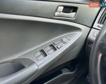 Серый Хендай Соната, объемом двигателя 2.4 л и пробегом 230 тыс. км за 7290 $, фото 12 на Automoto.ua