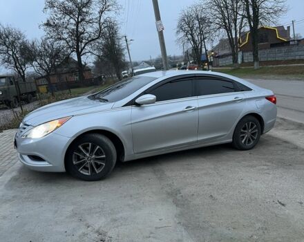 Серый Хендай Соната, объемом двигателя 2.4 л и пробегом 192 тыс. км за 6999 $, фото 6 на Automoto.ua