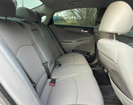 Серый Хендай Соната, объемом двигателя 2.4 л и пробегом 230 тыс. км за 6890 $, фото 8 на Automoto.ua