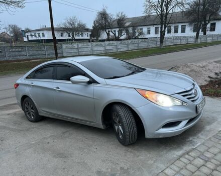 Серый Хендай Соната, объемом двигателя 2.4 л и пробегом 192 тыс. км за 6999 $, фото 9 на Automoto.ua