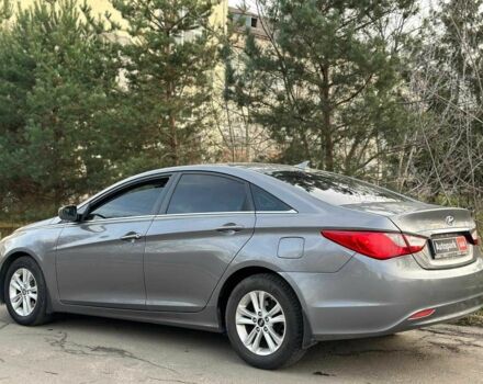 Серый Хендай Соната, объемом двигателя 2.4 л и пробегом 230 тыс. км за 6890 $, фото 5 на Automoto.ua