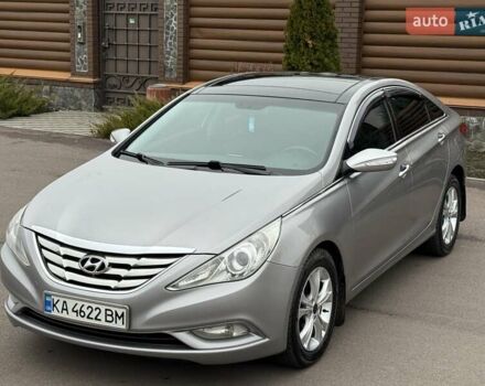 Серый Хендай Соната, объемом двигателя 2.36 л и пробегом 187 тыс. км за 9400 $, фото 17 на Automoto.ua