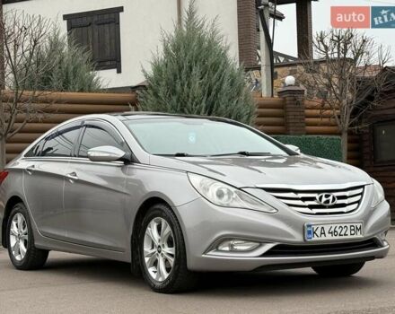 Серый Хендай Соната, объемом двигателя 2.36 л и пробегом 187 тыс. км за 9400 $, фото 12 на Automoto.ua