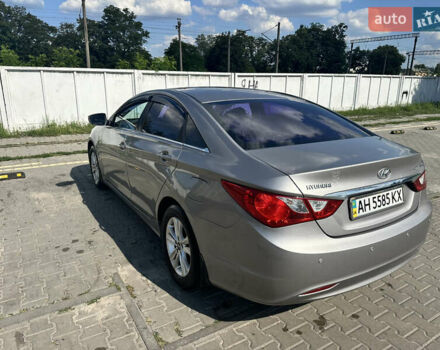 Серый Хендай Соната, объемом двигателя 2 л и пробегом 149 тыс. км за 7900 $, фото 4 на Automoto.ua