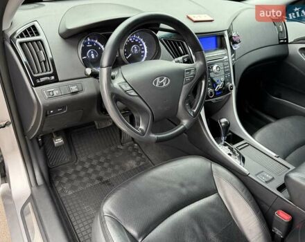 Серый Хендай Соната, объемом двигателя 2.36 л и пробегом 187 тыс. км за 9400 $, фото 43 на Automoto.ua