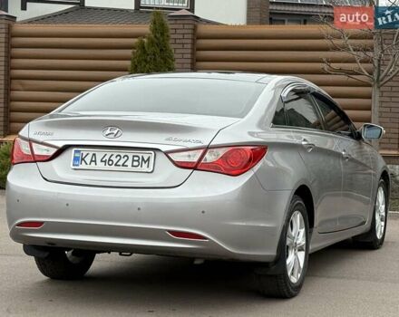 Серый Хендай Соната, объемом двигателя 2.36 л и пробегом 187 тыс. км за 9400 $, фото 27 на Automoto.ua