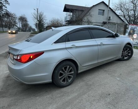 Серый Хендай Соната, объемом двигателя 2.4 л и пробегом 192 тыс. км за 6999 $, фото 4 на Automoto.ua