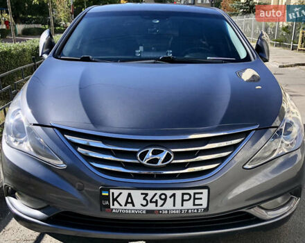 Сірий Хендай Соната, об'ємом двигуна 2 л та пробігом 240 тис. км за 8400 $, фото 1 на Automoto.ua