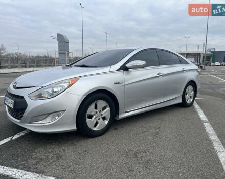Серый Хендай Соната, объемом двигателя 2.36 л и пробегом 199 тыс. км за 8950 $, фото 6 на Automoto.ua