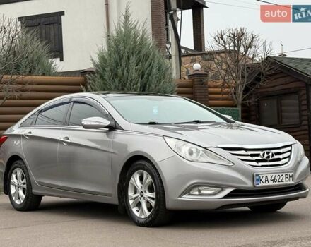 Серый Хендай Соната, объемом двигателя 2.36 л и пробегом 187 тыс. км за 9400 $, фото 13 на Automoto.ua