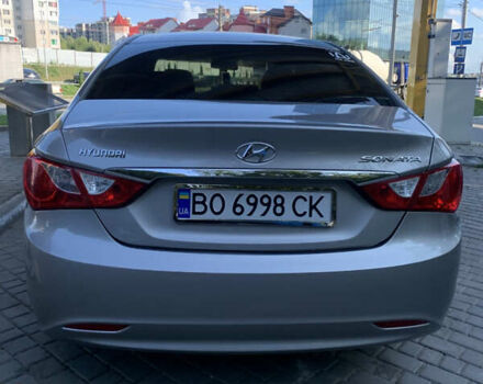 Серый Хендай Соната, объемом двигателя 2 л и пробегом 250 тыс. км за 7800 $, фото 3 на Automoto.ua