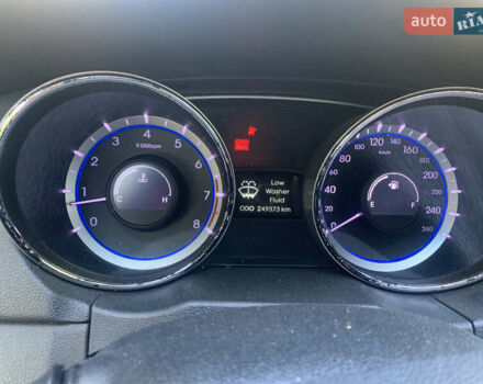 Серый Хендай Соната, объемом двигателя 2 л и пробегом 250 тыс. км за 7800 $, фото 2 на Automoto.ua