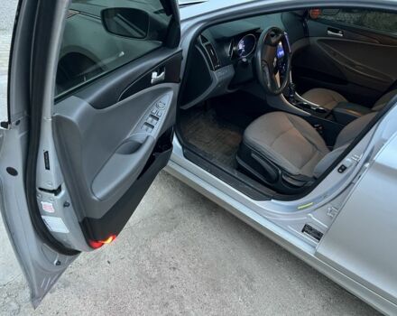 Серый Хендай Соната, объемом двигателя 2.4 л и пробегом 192 тыс. км за 6999 $, фото 1 на Automoto.ua