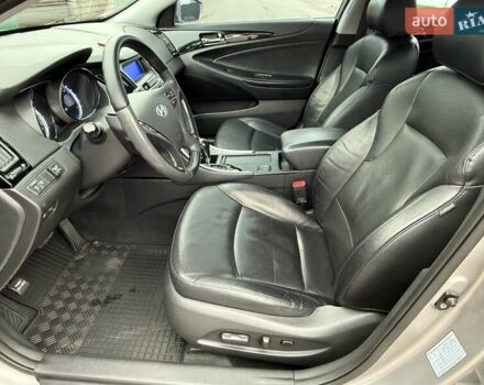 Серый Хендай Соната, объемом двигателя 2.36 л и пробегом 187 тыс. км за 9400 $, фото 37 на Automoto.ua