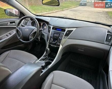 Серый Хендай Соната, объемом двигателя 2.4 л и пробегом 230 тыс. км за 7290 $, фото 8 на Automoto.ua