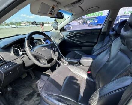 Серый Хендай Соната, объемом двигателя 2 л и пробегом 286 тыс. км за 9000 $, фото 8 на Automoto.ua