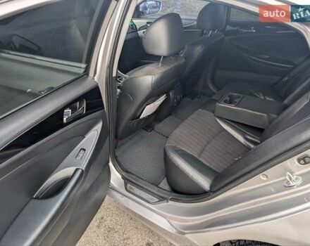 Серый Хендай Соната, объемом двигателя 2.36 л и пробегом 209 тыс. км за 8900 $, фото 11 на Automoto.ua