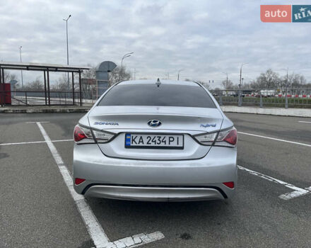 Серый Хендай Соната, объемом двигателя 2.36 л и пробегом 199 тыс. км за 8950 $, фото 3 на Automoto.ua