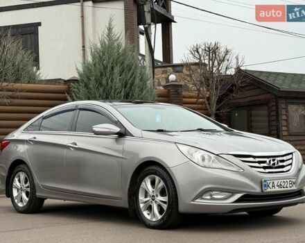 Серый Хендай Соната, объемом двигателя 2.36 л и пробегом 187 тыс. км за 9400 $, фото 14 на Automoto.ua