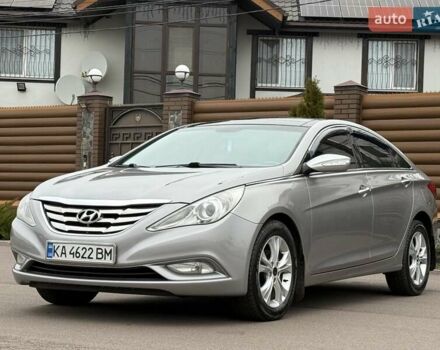 Серый Хендай Соната, объемом двигателя 2.36 л и пробегом 187 тыс. км за 9400 $, фото 4 на Automoto.ua