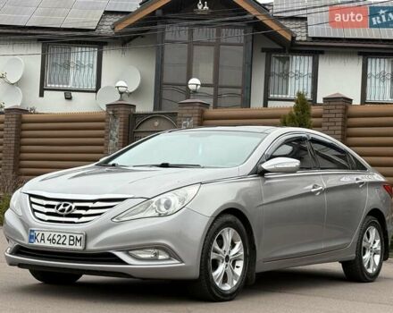 Серый Хендай Соната, объемом двигателя 2.36 л и пробегом 187 тыс. км за 9400 $, фото 5 на Automoto.ua