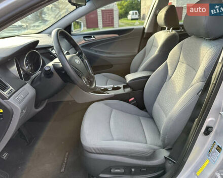 Сірий Хендай Соната, об'ємом двигуна 2.36 л та пробігом 146 тис. км за 9500 $, фото 24 на Automoto.ua