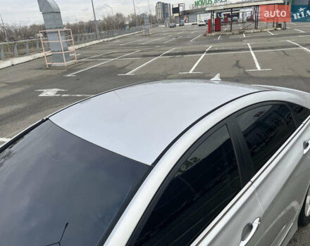 Серый Хендай Соната, объемом двигателя 2.36 л и пробегом 199 тыс. км за 8950 $, фото 9 на Automoto.ua