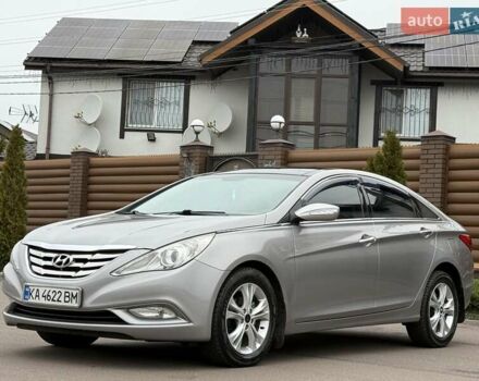 Серый Хендай Соната, объемом двигателя 2.36 л и пробегом 187 тыс. км за 9400 $, фото 6 на Automoto.ua