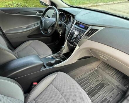 Серый Хендай Соната, объемом двигателя 2.4 л и пробегом 230 тыс. км за 6890 $, фото 10 на Automoto.ua