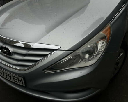 Серый Хендай Соната, объемом двигателя 2.4 л и пробегом 222 тыс. км за 7900 $, фото 3 на Automoto.ua