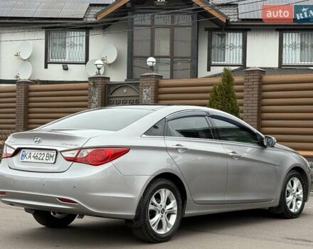 Серый Хендай Соната, объемом двигателя 2.36 л и пробегом 187 тыс. км за 9400 $, фото 33 на Automoto.ua