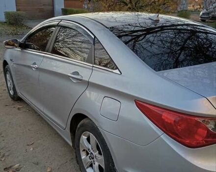 Серый Хендай Соната, объемом двигателя 2 л и пробегом 378 тыс. км за 7300 $, фото 5 на Automoto.ua