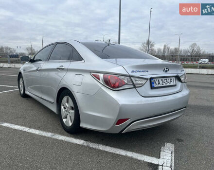 Серый Хендай Соната, объемом двигателя 2.36 л и пробегом 199 тыс. км за 8950 $, фото 4 на Automoto.ua