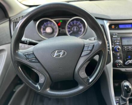 Серый Хендай Соната, объемом двигателя 2.4 л и пробегом 230 тыс. км за 6890 $, фото 12 на Automoto.ua