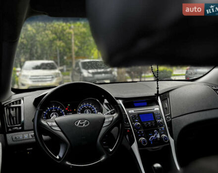 Серый Хендай Соната, объемом двигателя 2.4 л и пробегом 220 тыс. км за 8100 $, фото 15 на Automoto.ua