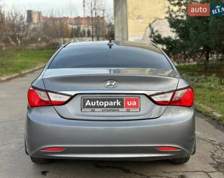 Серый Хендай Соната, объемом двигателя 2.4 л и пробегом 230 тыс. км за 7290 $, фото 5 на Automoto.ua