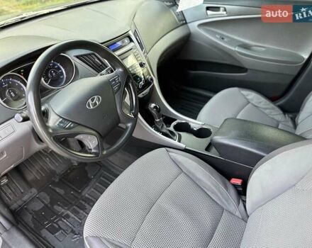 Серый Хендай Соната, объемом двигателя 2.4 л и пробегом 230 тыс. км за 7290 $, фото 13 на Automoto.ua